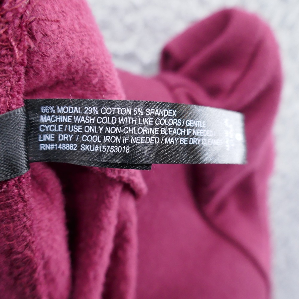 Torrid Womens Berry Wine Modal Cotton Spandex Stretch Leggings Size 0 US Large - Picture 11 of 14